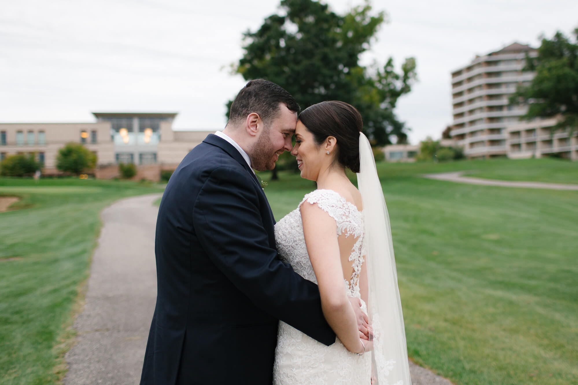 best shot of groom and bride by best wedding photographer in oahu