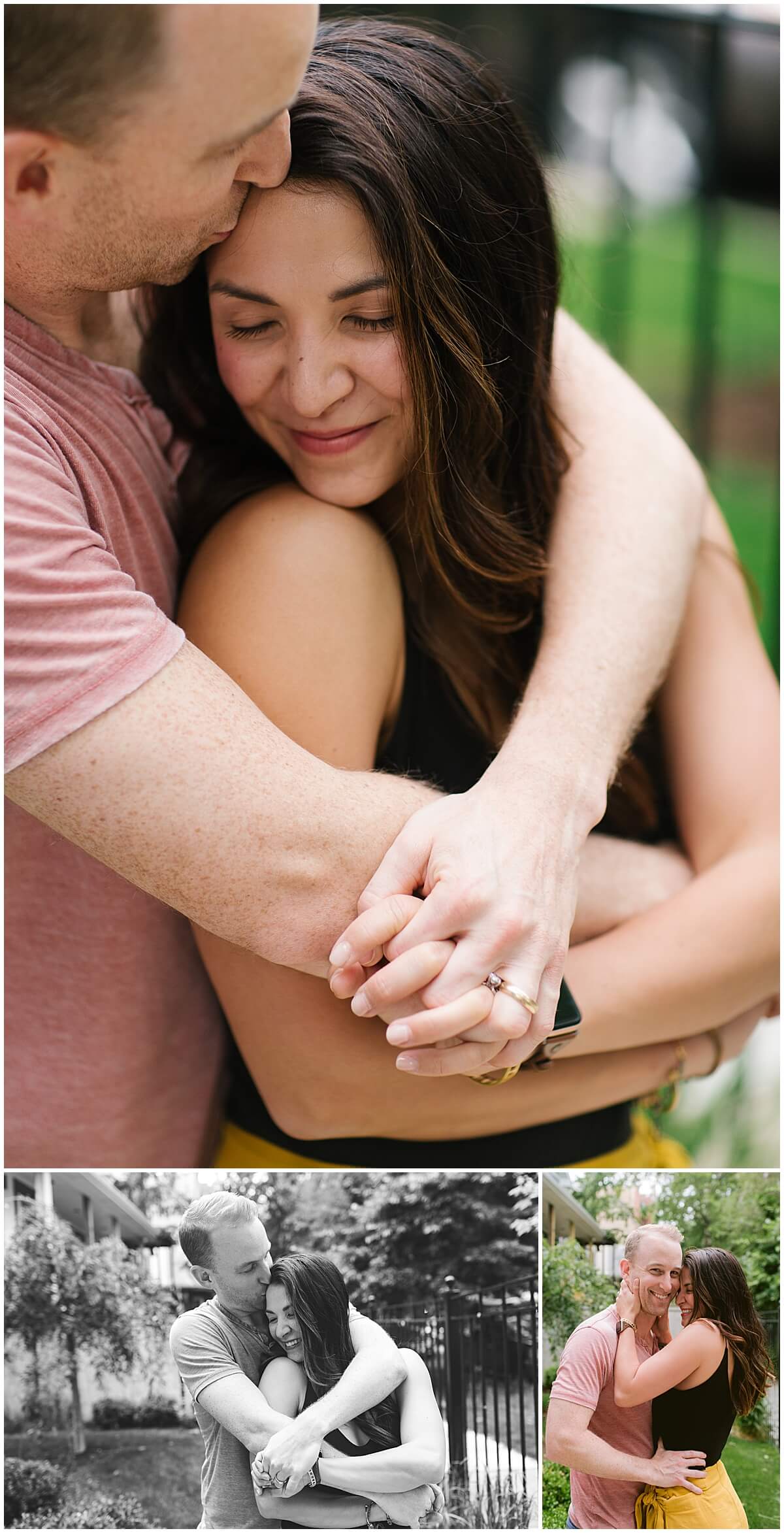 Mom and dad couple portraits during family session with Elle Rose photo